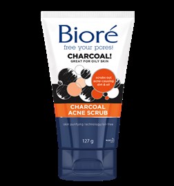 Biore Charcoal Acne Scrub 127g