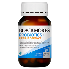 Blackmores Probiotics + Immune  Defence 30 Capsules