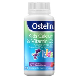 Ostelin Kids Calcium & Vitamin D3 Chewable Tablets 90 Pack