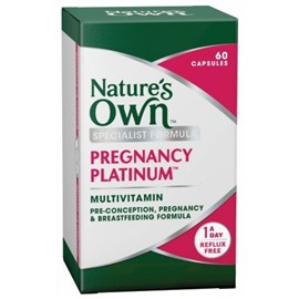 Nature's Own 1925 Pregnancy Platinum Multivitamin 60 Capsules