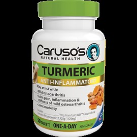Caruso's Turmeric 50 Tablets