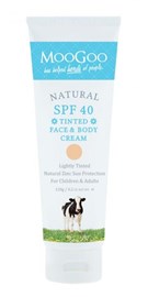 Moogoo Natural Tinted SPF40 120g