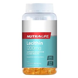 Nutra-Life Lecithin 1200mg 240 Capsules