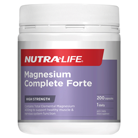 Nutra-Life Magnesium Forte Daily 200 Capsules