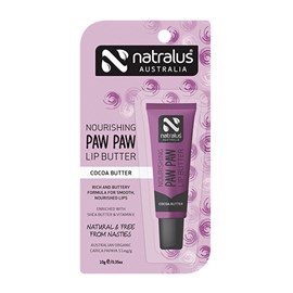 Natralus Pawpaw Lip Butter Cocoa Butter 10g