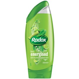 Radox Shower Gel  Energised 250mL