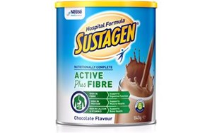 Sustagen Hospital Active + Fibre Chocolate 840g