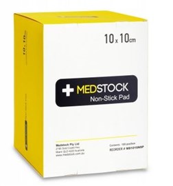 Medstock Non-Stick Pad 10X10cm (1)