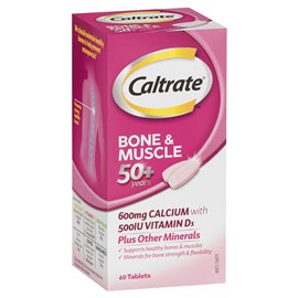 Caltrate Bone & Muscle Health 50+ 60 Tablets