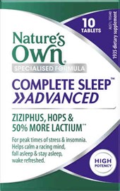 Nature's Own 1935 Complete Sleep Advanced 10 Tablets