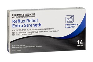 Pharmacy Health Reflux Relief Extra Strength