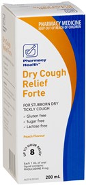 Pharmacy Health Dry Cough Relief Forte