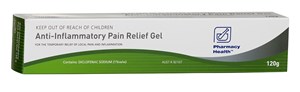 Pharmacy Health Anti-Inflammatory Pain Relief Gel