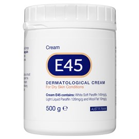 E45 Moisturising Cream for Dry Skin & Eczema 500g