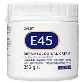 E45 Moisturising Cream for Dry Skin & Eczema 350g