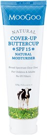 Moogoo Cover Up Buttercup SPF 15 Natural Moisturiser 120g