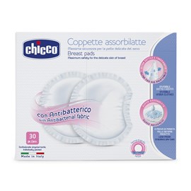 Chicco Baby  Anti-Bacterial Breast Pads 30 Pack