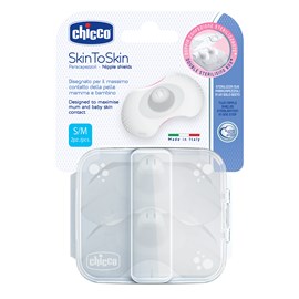 Baby Chicco Silicone Nipple Shield Small-Medium
