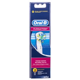 Oral-B FlossAction Electric Toothbrush Heads 2 Pack