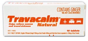Travacalm Natural 10 Tablets