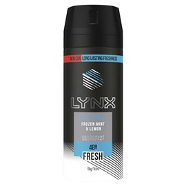 Lynx Deodorant Aerosol Ice Chill 165ml