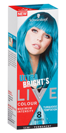 Schwarzkopf Live Colour Ultra Bright's Turquoise Temptation