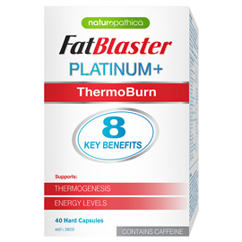 Naturopathica FatBlaster Platinum ThermoBurn 40 Capsules