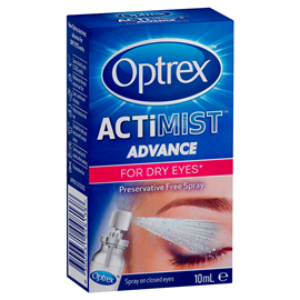 Optrex Advance ActiMist Preservative Free Eye Spray 10ml