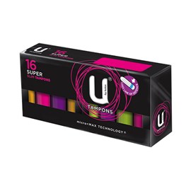 U Kotex Super Tampons 16