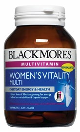 Blackmores Women's Vitality Multi 100 Tablets