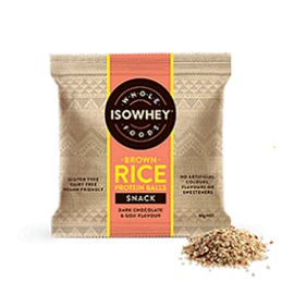 IsoWhey Brown Rice Protein Ball (Dark Choc , Banana and Baobab)x10