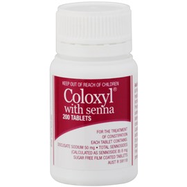 Coloxyl With Senna 200 Tablets