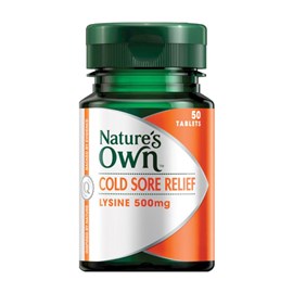 Nature's Own Cold Sore Relief 50 Tablets