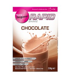 Tony Ferguson Shake Rapid Chocolate 14 Pack