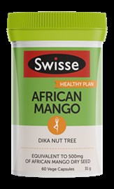 Swisse African Mango 60 Capsules Twin Pack