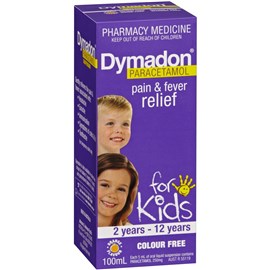 Dymadon Paracetamol 2-12years 100ml