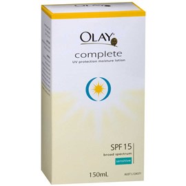 Olay Complete SPF15 Moisturising Lotion Sensitive 150ml