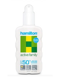 Hamilton Active Family SPF50+ Sunscreen Spray 200mL