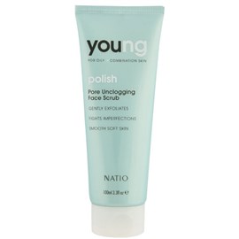 Natio Young Pore Unclogging Face Scrub 100mL