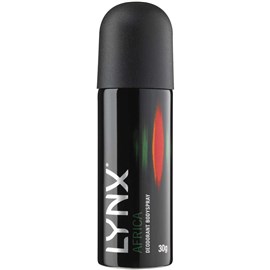 Lynx Africa Deodorant Body Spray 30g