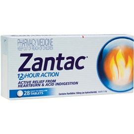 Zantac 12hr 150mg 28 Tablets