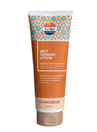 Le Tan Argan Tanning Lotion 200mL