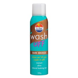 Le Tan Wash-Off Dark Bronze Spray 100g