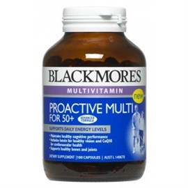 Blackmores Proactive 50+ Multi 100 Capsules