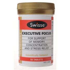 Swisse Ultiboost Executive Focus 50 Tablets