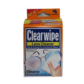 Clearwipe Lens Cleaner 20 Packs