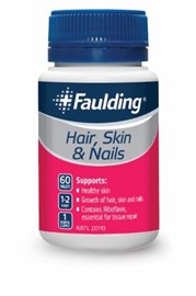 Faulding Hair Skin Nails 60 Tablets