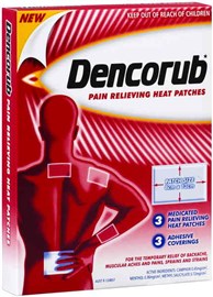 Dencorub Pain Relieving 3 Patches