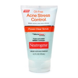 Neutrogena Acne Stress Control Power - Clear Scrub 125mL