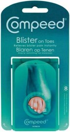 Compeed Blister On Toes 8 Packs